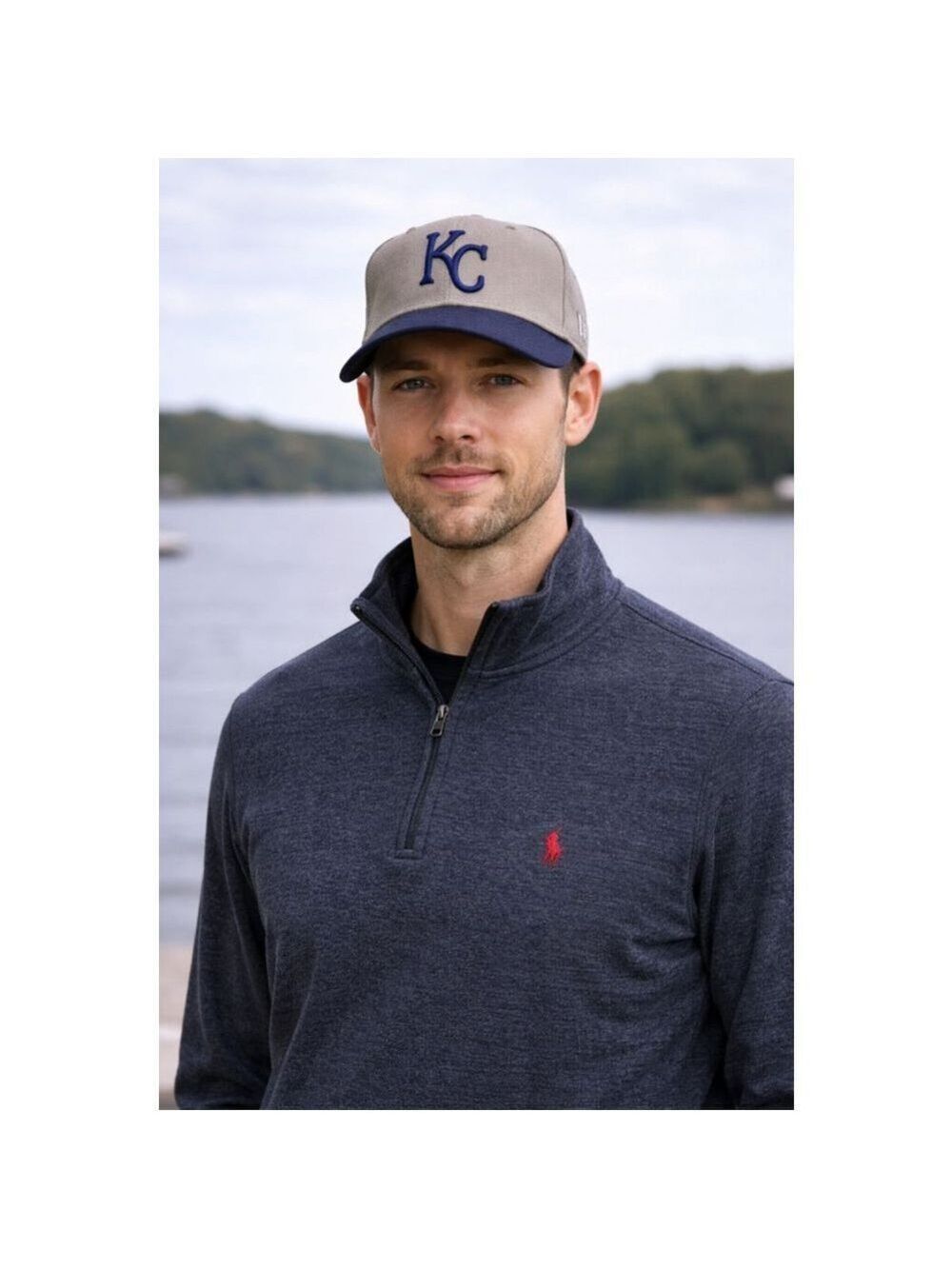 Vintage Kansas City Royals Hat MLB Baseball New Era Size 7 1/4